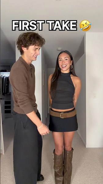 FAIL!🤣😭 - Cadel and Mia #blooper #funny #couple #shorts