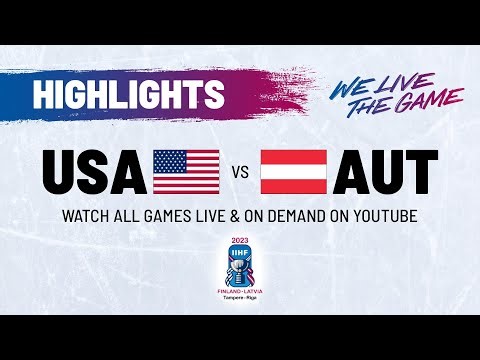 Highlights | USA vs. Austria | 2023 #IIHFWorlds