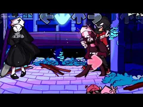 [PLAYABLE] | Bad nun metal but Taki and Sarv sings it | Fnf Psych engine cover. 