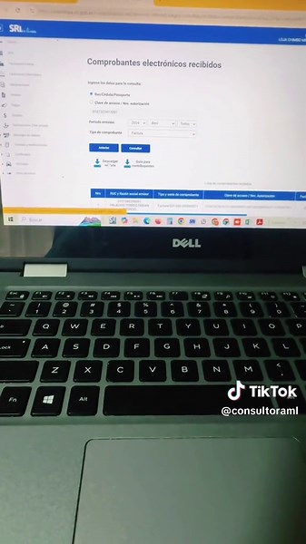 Cómo descargar facturas electrónicas del SRI en Excel