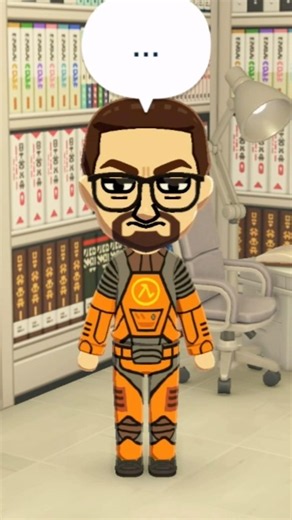 Half Life in Tomodachi Life Form #tomodachilife #halflife