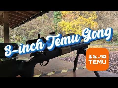 CCI Standard Velocity Meets Temu Reactive Targets & the 3" Gong.