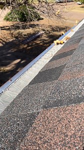 Gutter guard in action. | allpro.guttersllc