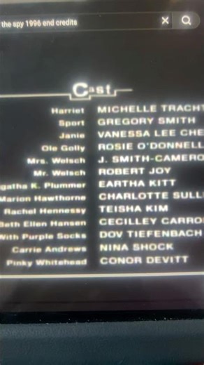 Harriet the Spy (1996) Credits Song #DreamTrackAI Starts on March, A personal rain cloud just for me