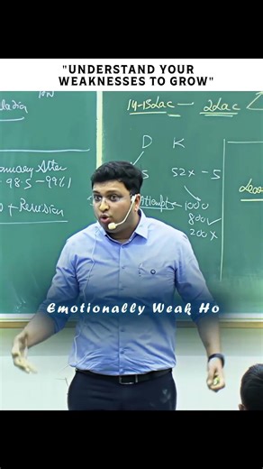 Understand your weakness to grow💯🙏🏻 #motionkota #nvsirmotion #nvsirmotivation