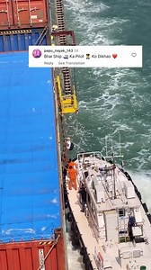 285K views · 24K reactions | जहाज़ पर Pilot 六‍✈️ कैसे आता है ⁉️#pilot #explores #merchant #msc #trending #Haryana #Mumbai #explore #instagram #sea #viral #instagood #explorepage✨ #virals #seafarers | Pawankhatkarsailor | Facebook