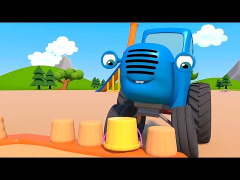 Blue Tractor's Playground Counting 1-10 | Colors for Children