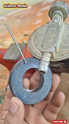 Amazing DIY Science Experiment with Regulator & Magnet 💫🔥#ScienceExperiment #DIYProject