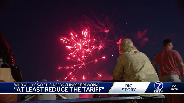 Springfield fireworks company pauses shipments from China because of tariff