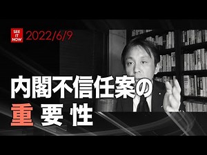 内閣不信任案の重要性