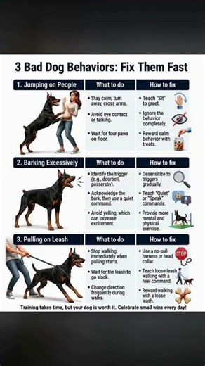 3 Bad Dog Behaviors You Must Fix NOW (Before They Get Worse!) #dogtraining