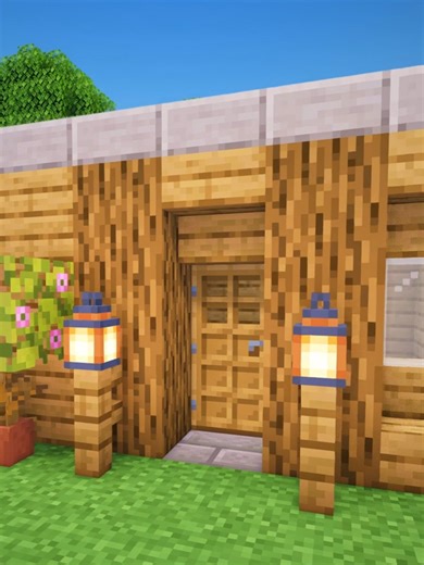 Minecraft Mini Starter House #minecraft | minecraft