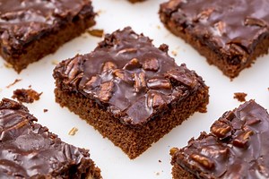 Texas sheet cake recipe inspired by The Pioneer Woman