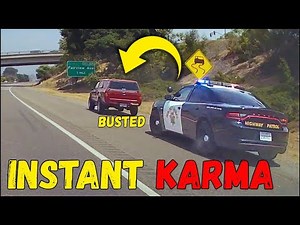 BEST OF INSTANT KARMA! Drivers Busted by Cops for Speeding, Brake Checks & More | Instant Justice