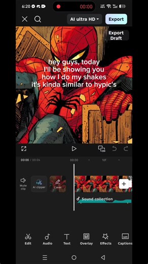 Quick tut on how I do these shakes. #fyp#xyzbca#edit#tutorial#spiderman