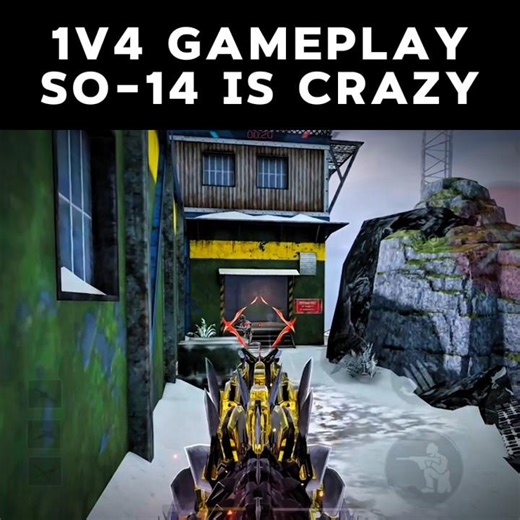 1v4 situation SO-14 is crazy 🔥
