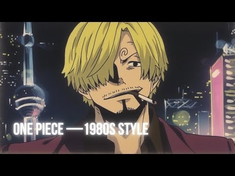 ONE PIECE Reimagined in 80s Anime Style | Retro Anime AI