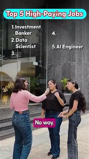 🔥Top 5 HIGH PAYING Jobs for 2025! High Paying Jobs in India Intellipaat #shorts