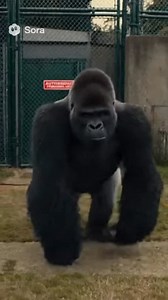 He said zoo life ain’t for him 😂🦍💨 Caught on AI cam: a gorilla making his great escape! 😂 Would you chase him or let him go? 👀 🎥 by @allstarcompilations Hashtags: #FunnyReels #AIVideo #SoraAI #AllStarCompilations #ComedyReel #ViralReels #ExplorePage #AnimalVideo #FunnyAI #LaughOutLoud #GorillaEscape #ZooBreakout #ViralAI #ReelComedy | AllStar Compilations