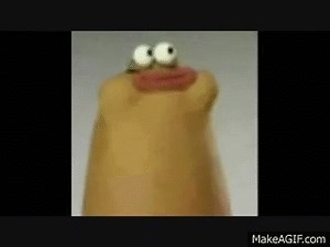 Brown chewing gum [10 hours] on Make a GIF