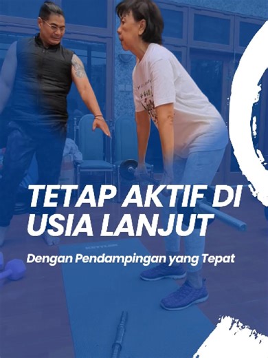 Orang tua ingin tetap sehat, tapi ke gym bukan lagi pilihan. Di usia lanjut, olahraga harus aman, terpantau, dan sesuai kondisi. Home Personal Trainer datang langsung ke rumah untuk mendampingi lansia tetap aktif tanpa risiko. Solusi olahraga aman untuk orang tua di rumah. 📲 Konsultasi via WhatsApp: 085210350889 #gym#gymrat#gymtok#gymlife#gymtips#gymmotivation#fitness#gympemula#gymtipsforbeginners#homepersonaltrainer#homeprivate#personaltrainerjabodetabek#diet#olahraga#tentangdiet#edukasikeseha