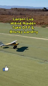 Carbon Cub Weird Take Off #RC #aviation #rcplane #rchobby | RC Lovers