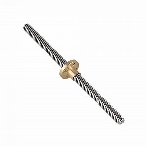 1000mm Trapezoidal Lead Screw 4 Start Lead Screw 8mm Thread 2mm Pitch Lead Screw With Copper Nut 8mm Thread 2mm Pitch Lead Screw For 3d Printer Precision 1000mm Lead Screw With Copper Nut High Quality Trapezoidal Lead Screw For Cnc Machine   Rs3194