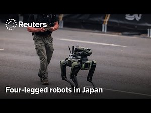 Quadrupedal robots debut in Japan's Self-Defense Force exercise | REUTERS