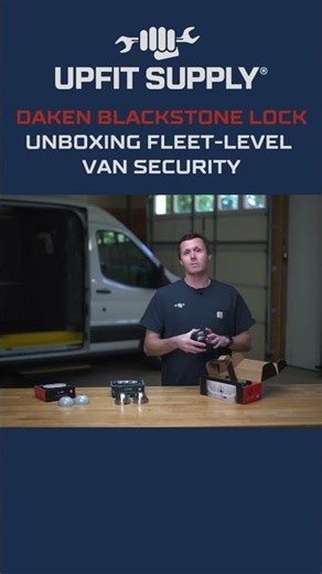 Daken Blackstone Lock Unboxing – Fleet-Level Van Security 🔒