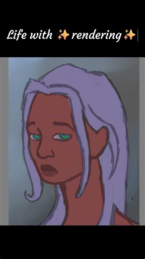 Life with ✨rendering✨ #fyp #krita #digitalartist #rendering #portraits
