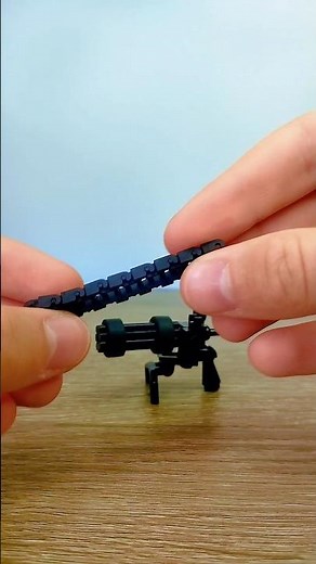 How to build a maschine gun out of lego | #lego #tutorial #foryou #shorts
