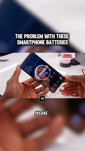 THE PROBLEM WITH THESE SMARTPHONE BATTERIES.... #fyp #problem #smartphone #batteries
