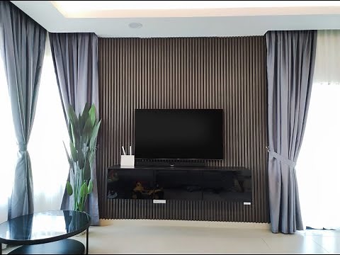 DIY FLUTED WALL PANEL