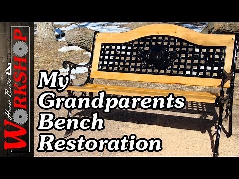 DIY Bench Restoration (My Grandparents Bench)
