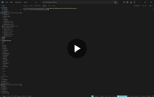#ai #machinelearning #fullstackdevelopment #python #flask #webdevelopment #agritech #smartfarming #github #studentproject #womenintech #techforgood | Anuradha Dwivedi
