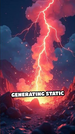 Volcano Lightning: The Electrifying Storms Born From Eruptions #ad #physics #sciencefacts