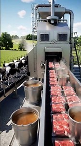 From Cow to Steak | Inside the Modern Beef Production Line 🍖