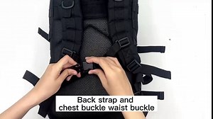 35L Tactical Backpack 3-Day Military Assault Pack, Molle Hunting Tactical Gear Yellow