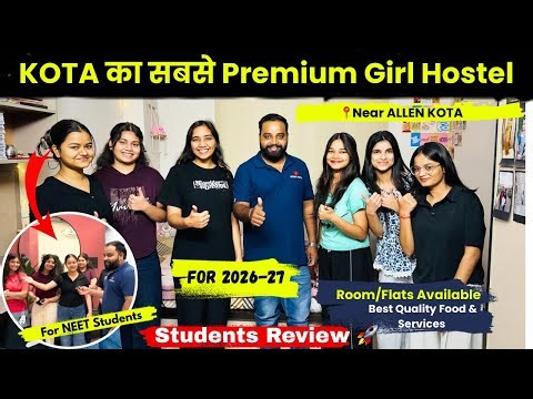 Best Girls Hostel in Kota Near Allen Supath | Luxury Hostel Tour + Honest Review (NEET/JEE)