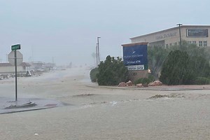 Heavy flooding in Pahrump forces public offices, SR 160 to close