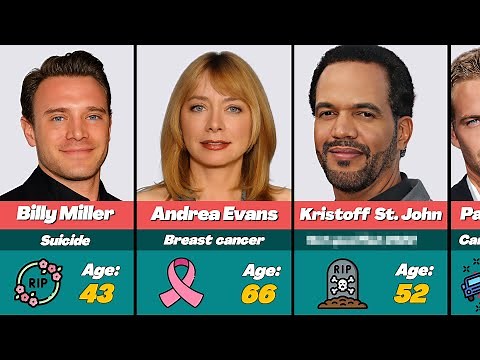 💔 The Young And The Restless Actors Who Have Passed Away