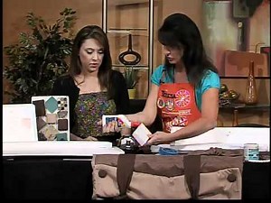 Making an easy no sew window treatment