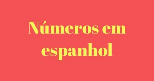 Os números em espanhol - Los numerales en español