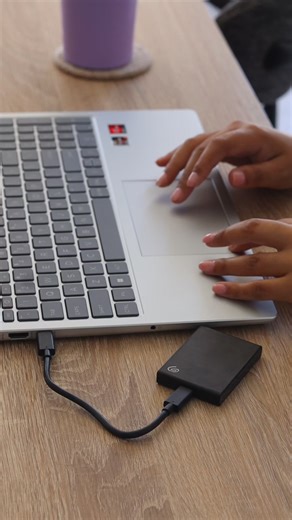 Small in size. Big on speed. 🚀 ASB Seagate One Touch SSD 1TB - fast, reliable storage with USB-C convenience. | hi