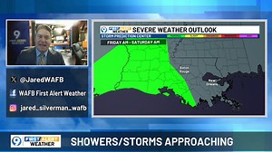 5.2K views | Quiet start to Friday, wet weather arrives later today. | WAFB First Alert Weather | Facebook