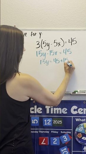 Solving for Y #mathproblems