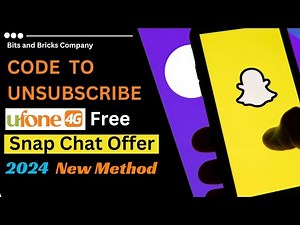 How to Unsubscribe from Ufone Free Snapchat Offer (2024) | Stop Unwanted Charges!