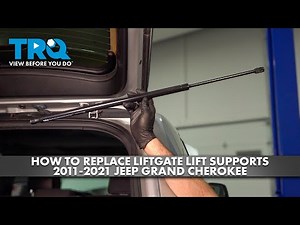 How to Replace Liftgate Lift Supports 2011-2021 Jeep Grand Cherokee