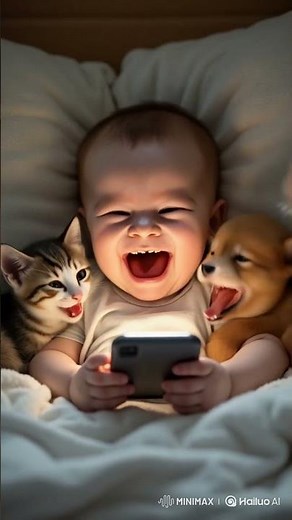 Healing Baby Laughter & Cute Animals – Instant Happiness!