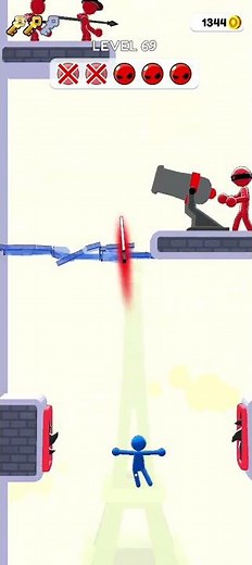 Stickman Slice #stickman #gaming #games #shorts